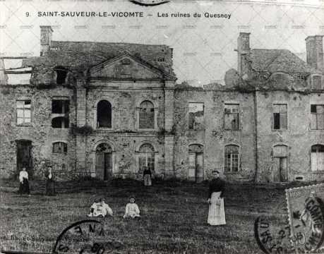 Saint-Sauveur-le-Vicomte, au début du XXe siècle